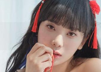 Dami(퀸다미)的高清套图，圣诞雪夜，心中小鹿乱撞！（要不要继续看）
