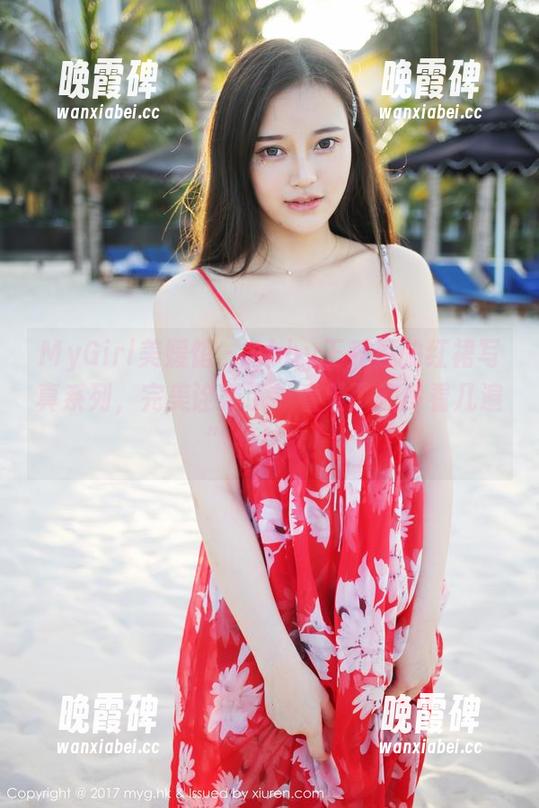 MyGirl美媛馆 - Abby王乔恩的红裙写真系列，完美诠释了“看累了就多看几遍”的精髓！