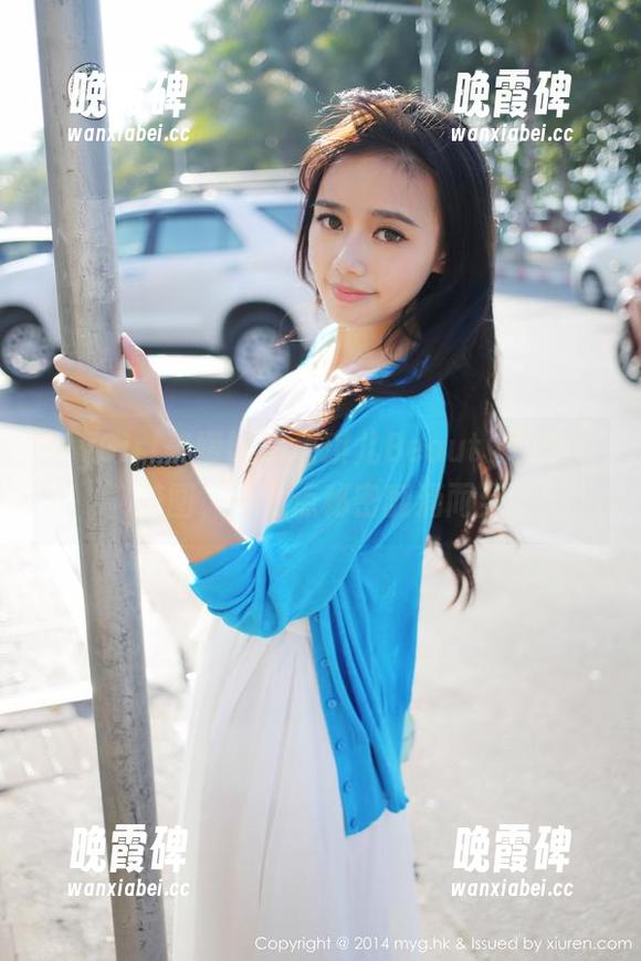 MyGirl美媛馆 - 唐琪儿Beauty的写真美图，一点点秘密翻涌而至