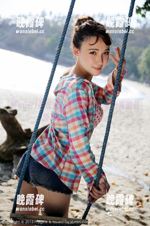 MyGirl美媛馆 - 黑丝特辑：李七喜的最新写真，谁能拒绝？
