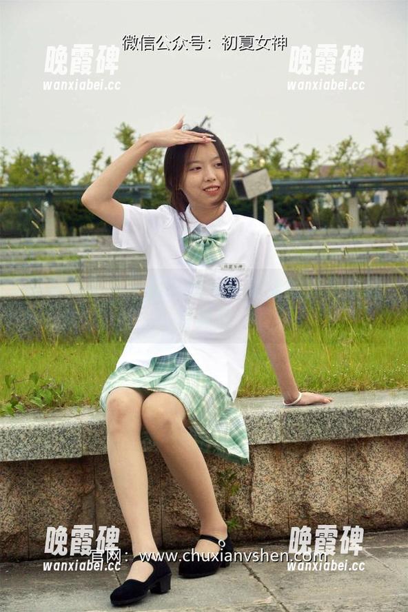 初夏女神 - 一路向南——柒柒的旗袍废墟写真记