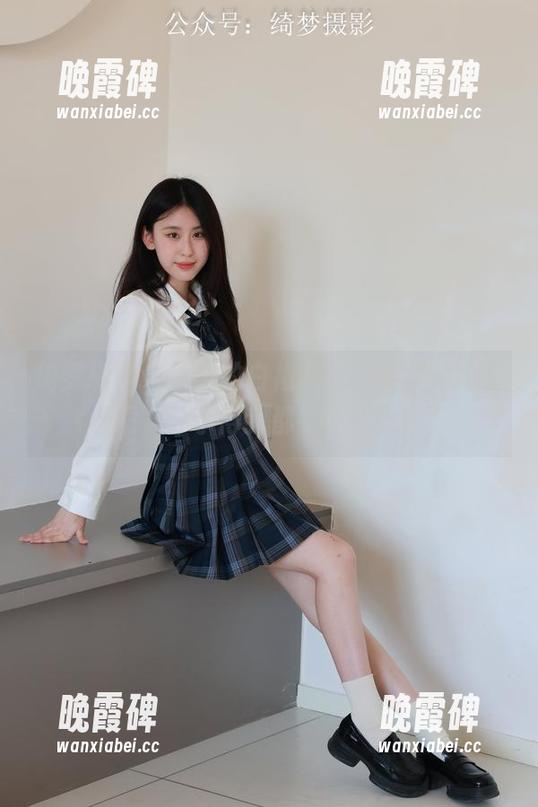 绮梦摄影 - 幼幼的白裙套图，再好的也有极限，分享得我都有些紧张了。