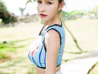 魅妍社 - 大奶昔Kyra登场，镂空看得我晕头转向，别忘了原图几何，让无圣光亮起来！